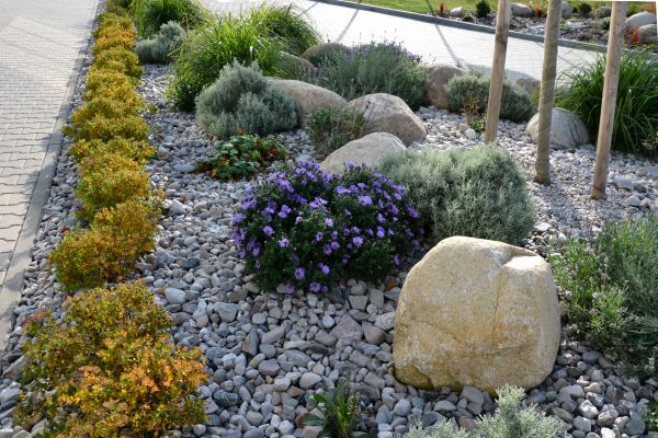Decorative Rock Installation in Bonita Springs