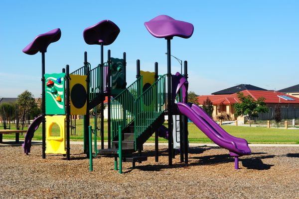 Playground Mulch Removal in Bonita Springs