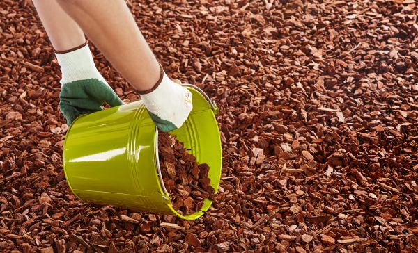 Wood Chip Landscaping in Bonita Springs