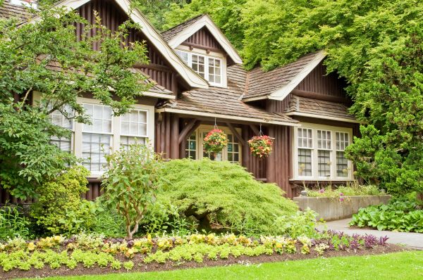 Log Home Landscaping in Bonita Springs