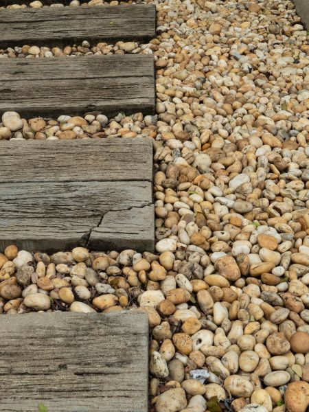 Pea Rock Installation in Bonita Springs